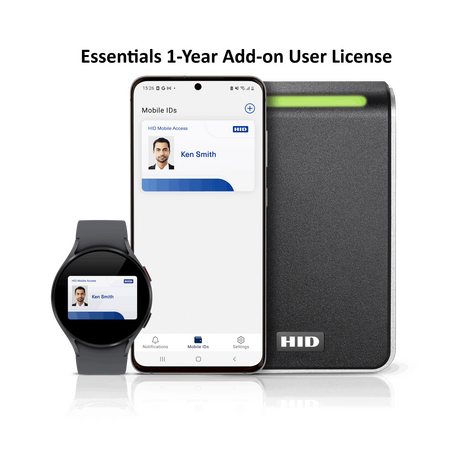 HID Mobile Identities Essentials 1 Year Add-On User License | Seos® Technology | Minimum Order 20 Licenses | by Dicker Data