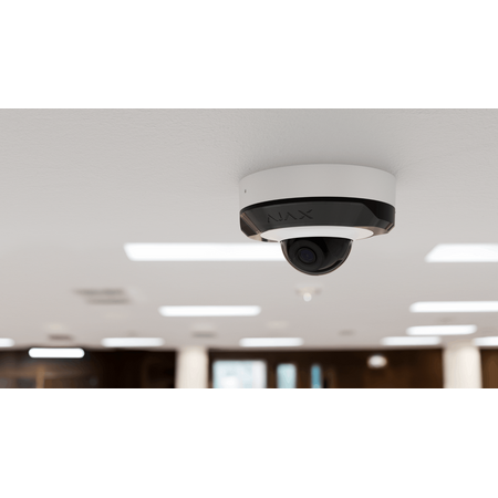 AJAX Dome Camera Mini | 8 MP Resolution | 25 FPS Frame Rate | IP65 Weather Resistant | by Dicker Data