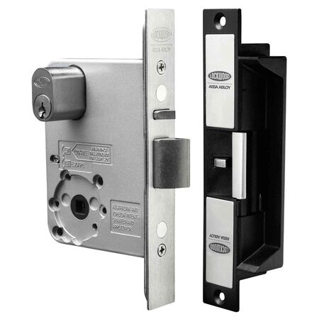 Electric Strike Lockwood ES2100 | 10-30VDC | Monitored with Reed Switch | IP54 Weather Resistant | by Dicker Data