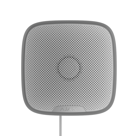 AJAX StreetSiren Fibra Wired Security Siren | Adjustable 85-113 dB | IP54 Rated | by Dicker Data