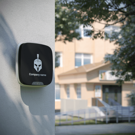 Wired Security Siren AJAX StreetSiren DoubleDeck Fibra | IP54 Rated | Adjustable Volume 85-113 dB | by Dicker Data