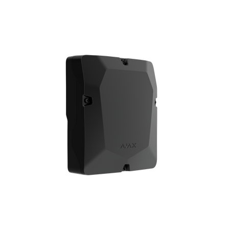 AJAX CASE D FIBRA Black | Durable Casing | Supports 8 Devices | Bubble Level Included | by Dicker Data