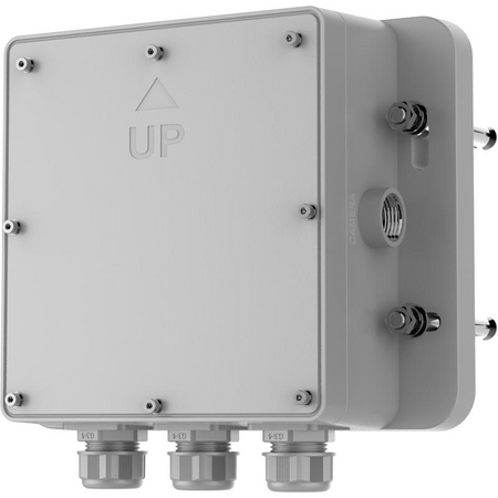 HIKVISION Anti-Corrosion Junction Box | Weather Resistant | Durable Metal Alloy | by Dicker Data