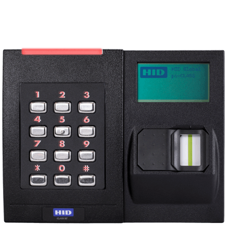 HID RKLB40 Biometric SE Reader/Enroller | 25-Year Warranty | Secure Identity Object® | OSDP Communication | by Dicker Data