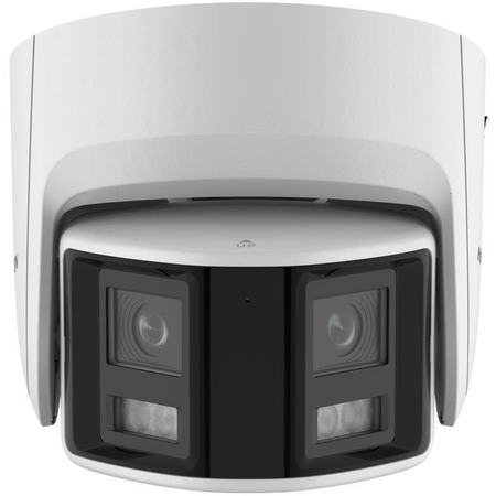 4MP Panoramic Turret Camera | Fixed 2.8mm Lens | IR 30M & Two-Way Audio | IP67 Rated | by Dicker Data