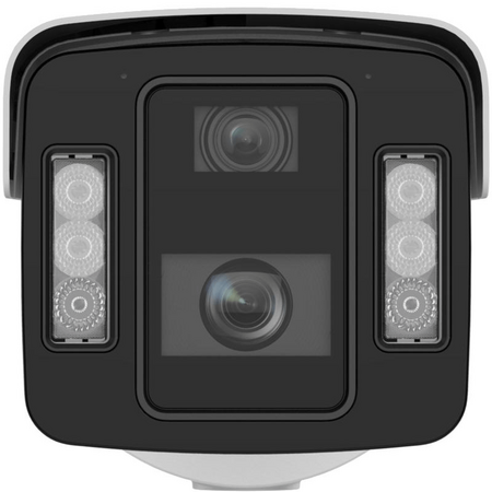 8MP Multi-Sensor Bullet Camera | Vari-Focal 10-50mm Lens | DarkFighter & ColorVu Technology | IP67 & IK10 Rated | by Dicker Data