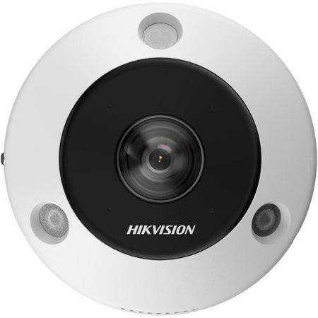 6MP Fisheye Camera | 1.16mm Lens | IR 15m & Two-Way Audio | by Dicker Data