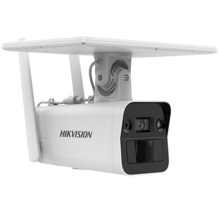 4MP Solar Bullet Security Camera | 4G LTE | IP67 Rated | 30m IR Range | by Dicker Data