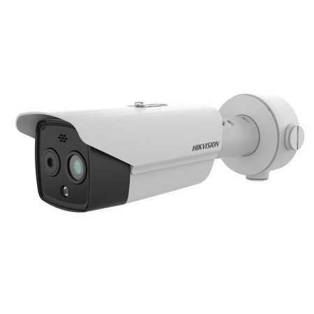 4MP Bi-Spectrum Fire & Smoke Bullet Camera | 256x192 Resolution | IR 30M | 9.7mm & 8mm Lenses | by Dicker Data