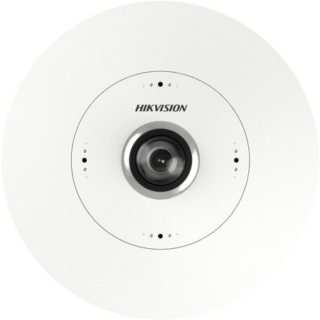 6MP Fisheye Camera | Panoramic 1.16mm Lens | Built-in Microphone | No IR | by Dicker Data