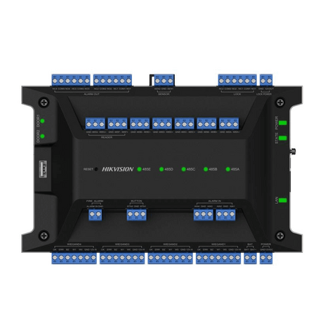 HIKVISION Access Control K2702X 2-Door Control Panel | Supports 126 Doors | Web-Based Management | by Dicker Data