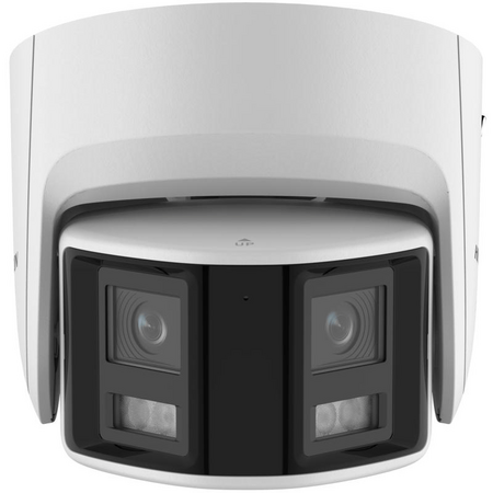 HIKVISION COLORVU 6MP Dual Lens Strobe Audio Turret | 2.8mm Lens | IR 30M | IP67 Rated | by Dicker Data