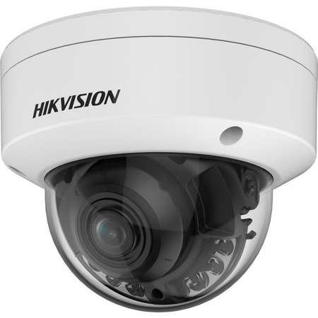 8MP Dome Camera HIKVISION Hybrid ColorVu | Varifocal 2.8-12mm | IR 40M Night Vision | IP67 & IK10 Rated | by Dicker Data