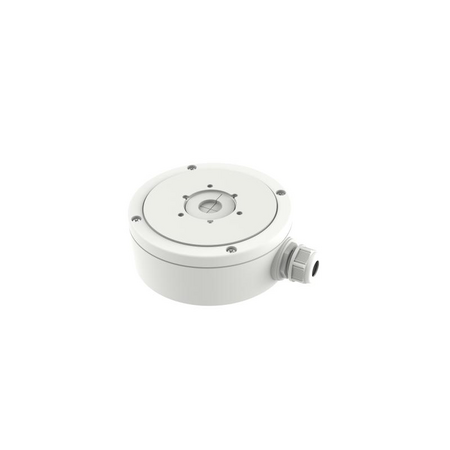 HIKVISION Junction Box 1280ZJ-S | Durable Aluminum Alloy | Gland Included | Hikvision White Finish | by Dicker Data