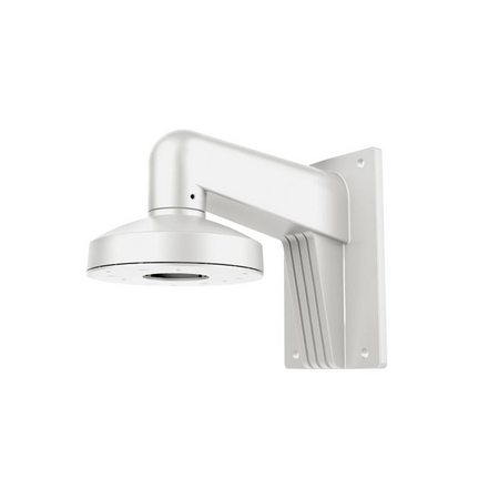 Wall Mount Bracket for Dome Cameras | Durable Aluminum Alloy | Adaptor Plate Included | Hikvision White Finish | by Dicker Data