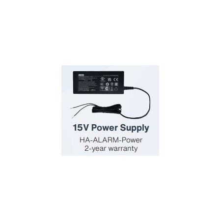 Wired Alarm Power Supply 15V 4A | Overload & Short-Circuit Protection | Ideal for Security Systems | by Dicker Data