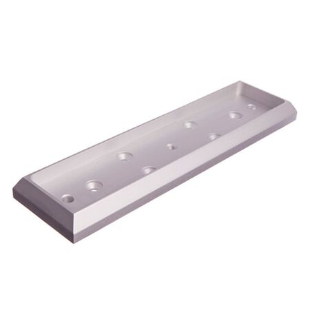 Glass Armature Bracket | Adjustable Fixing Positions | Cast Aluminium | by Dicker Data