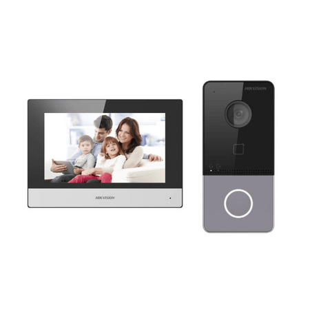 HIKVISION Intercom KIS603-P G2 2MP Kit | Surface Mount | Plastic Housing | by Dicker Data HIKVISION Intercom KIS603-P G2 2MP Kit | Surface Mount | Plastic Housing | by Dicker Data