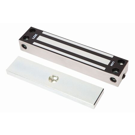 Electromagnetic Maglock LOX EM4700 | IP67 Weather Resistant | 380kg Holding Strength | Dual Voltage 12/24VDC | by Dicker Data