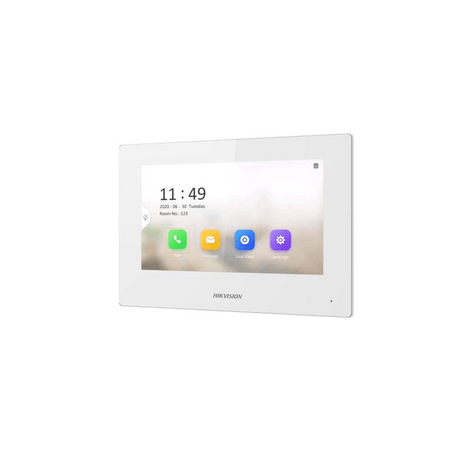 HIKVISION Intercom KH6320-LE1 G2 Indoor Station | 7" Touch Screen | PoE Support | Live Video Viewing | by Dicker Data