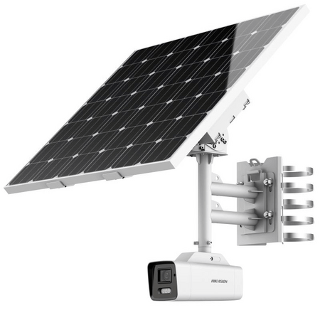 4MP Solar ANPR Bullet Camera Kit | 80W Solar Panel | 30M IR Range | by Dicker Data