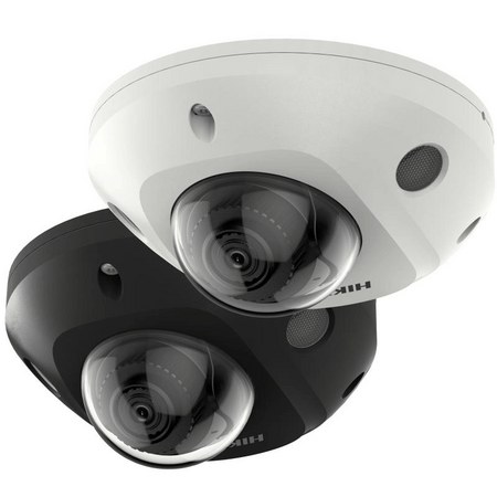 6MP Mini Dome Camera | Fixed 4mm Lens | IR 30M & Built-in Mic | IP67 Rated | by Dicker Data