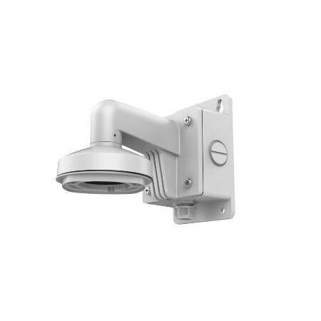 HIKVISION Wall Mount Bracket with Junction Box | Aluminum Alloy | Integrated Cable Management | Hikvision White | by Dicker Data
