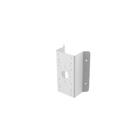 HIKVISION Corner Mount Cover | Durable Stainless Steel | Hikvision White Finish | by Dicker Data