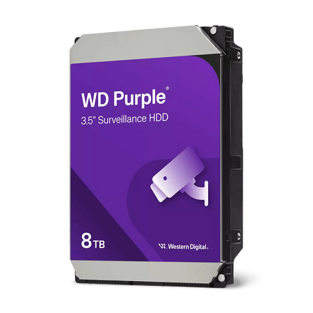 8TB Surveillance Internal SATA Drive HDD | 24/7 Optimized | Supports 64 HD Cameras | by Dicker Data