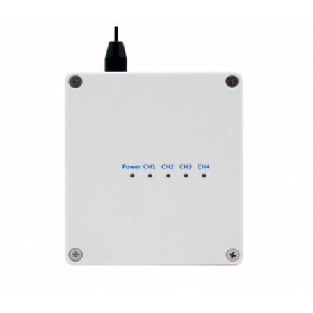 4 Channel Wiegand Receiver | IP65 Rated | 433MHz Frequency | LED Indicators | by Dicker Data