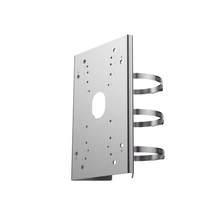 Stainless Steel Pole Mount Bracket | Corrosion-Resistant Design | Compatible with Hikvision Cameras | by Dicker Data