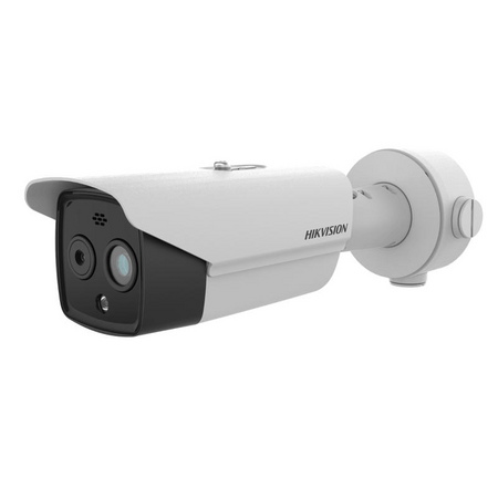 4MP Bi-Spectrum Fire & Smoke Bullet Camera | 256x192 Thermal Resolution | IR Range 30M | by Dicker Data