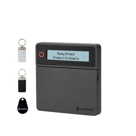 Access Control Keypad with Mifare Reader | Grey Color | XR Series Compatible | by Dicker Data