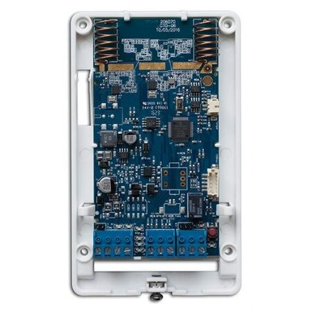 Wireless Receiver | 433 MHz Frequency | Two Wired Zone Inputs | Programmable Relay Output | by Dicker Data