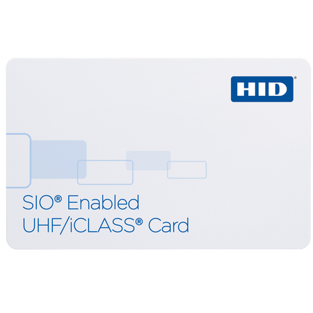 HID UHF+ICLASS Card 32K | Dual Technology | Password Protected | Secure Identity Object® | @Pack of 100 | by Dicker Data