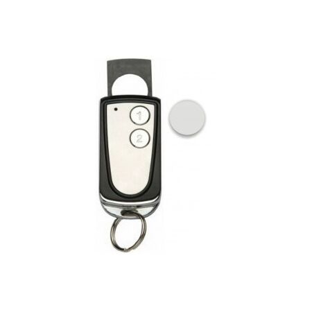 Wiegand Remote Control | 2-Button Design | 100m Range | MIFARE Tag Included | by Dicker Data