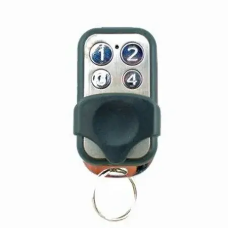 ACTIVOR FOB for RSR-01 | 4 Button Keyfob Transmitter | 100m RF Range | 433.92 MHz Rolling Code | by Dicker Data