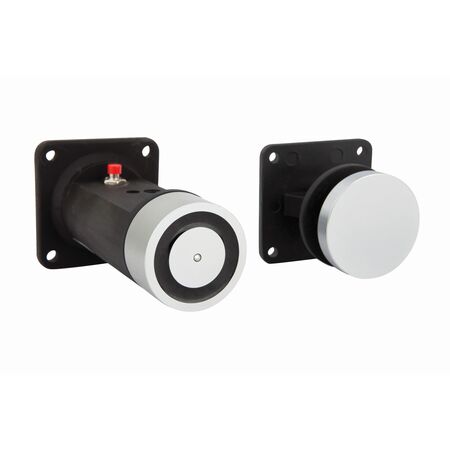 Magnetic Door Holder Wall Mount | 12VDC Operation | 25kg Holding Strength | Extension Included | by Dicker Data