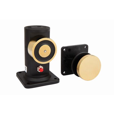 Magnetic Door Holder | 24VDC Operation | Up to 25kg Holding Strength | Floor Mounted | by Dicker Data