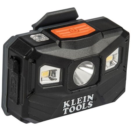 Rechargeable Headlamp with Fabric Strap, 400 Lumens, All-Day Runtime
