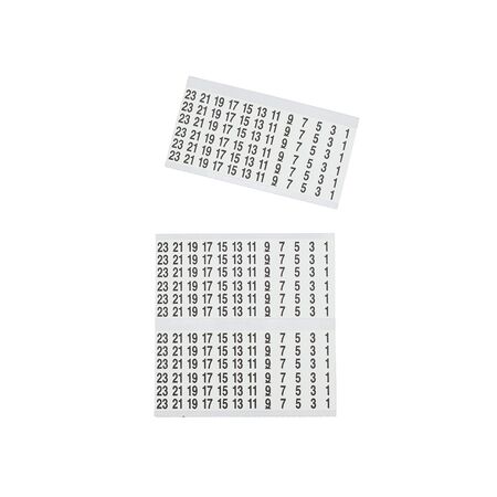 Wire Marker Book, 1-48