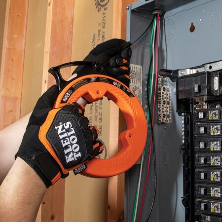 Wide Steel Fish Tape, 0.6 cm x 7.6 m