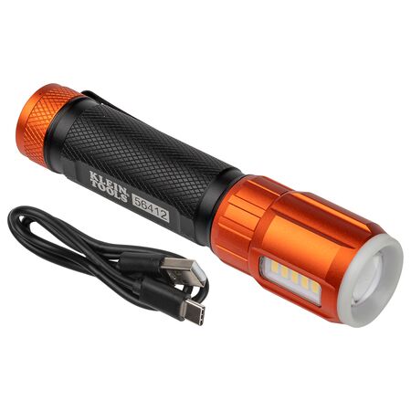 Rechargeable LED Torch with Worklight