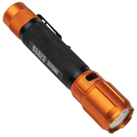 Rechargeable 2-Colour LED Torch with Holster