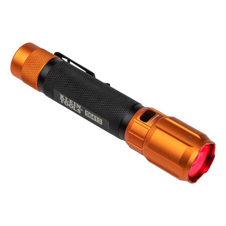 Rechargeable 2-Colour LED Torch with Holster