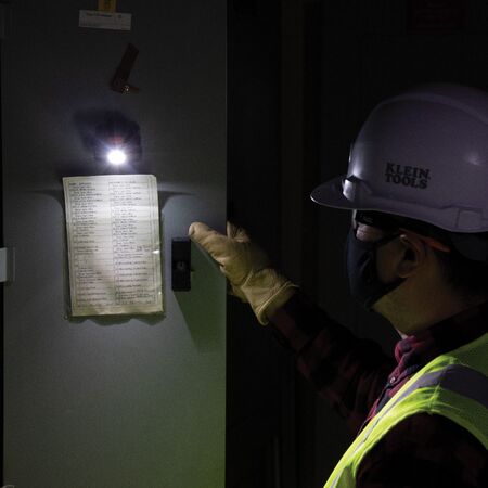 Rechargeable 2-Colour LED Headlamp with Adjustable Strap