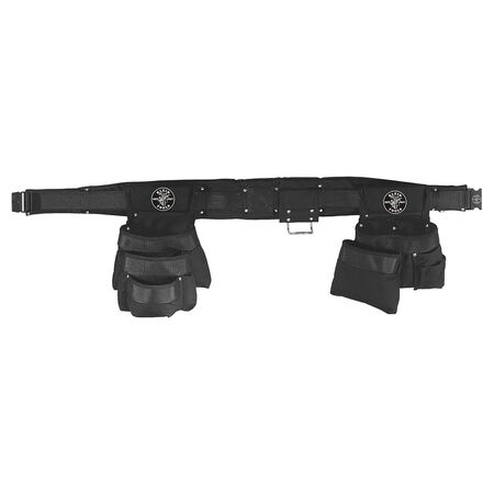 Electrician's Padded Tool Belt/Pouch Combo, 11-Pocket, 4-Piece, L