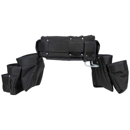 Electrician's Padded Tool Belt/Pouch Combo, 11-Pocket, 4-Piece, L