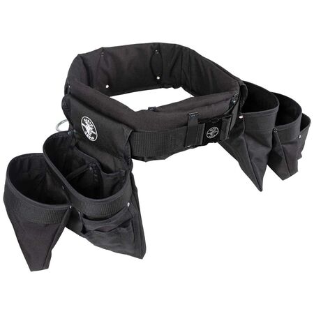 Electrician's Padded Tool Belt/Pouch Combo, 11-Pocket, 4-Piece, L