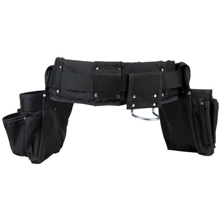 Electrician's Padded Tool Belt/Pouch Combo, 27-Pocket, 4-Piece, L